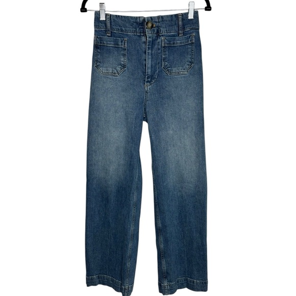 Pilcro Blue Ankle & Cropped Jeans - Picture 7 of 16